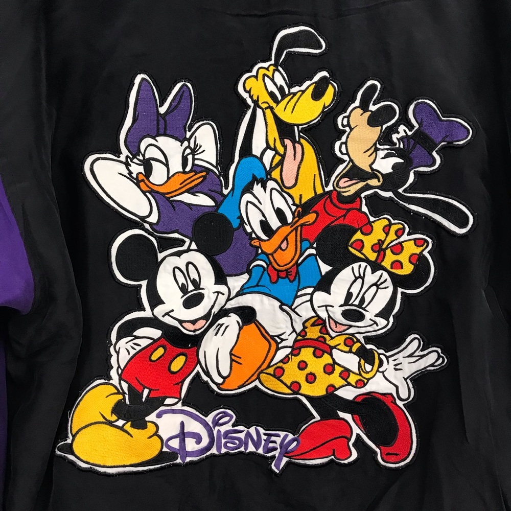 Vintage 80s Disney silk bomber jacket - Picture 5 of 5